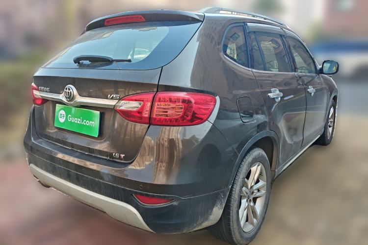Used Brilliance V5 2012 1.5T Automatic Two-Wheel Drive Luxury Version Rear Right 45 Deg