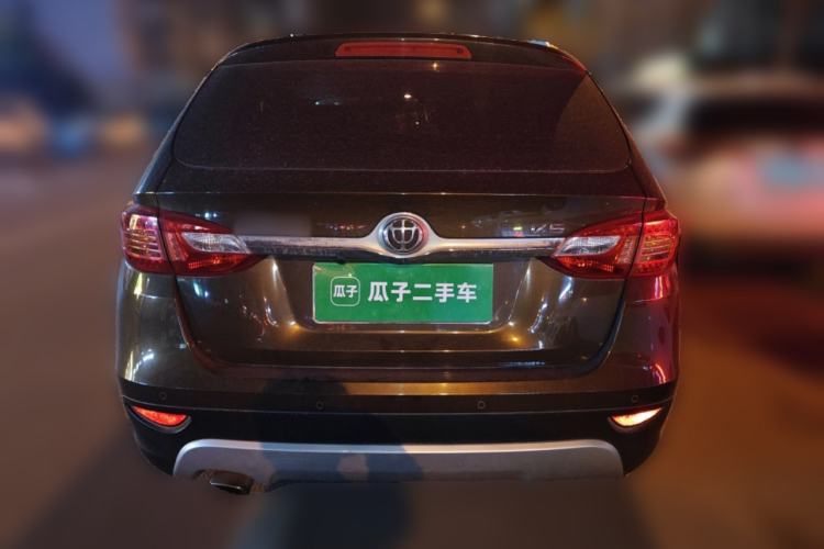 Used Brilliance V5 2012 1.6L Automatic Comfort Edition Rear