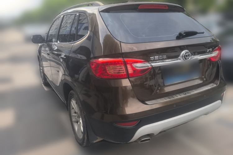 Used Brilliance V5 2012 1.6L Automatic Luxury Version Rear Left 45 Deg