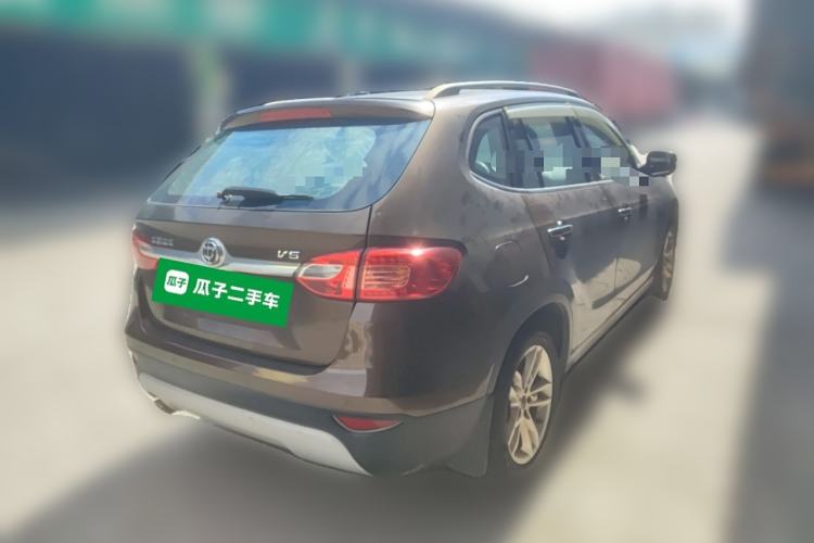 Used Brilliance V5 2012 1.6L Automatic Luxury Version Rear Right 45 Deg