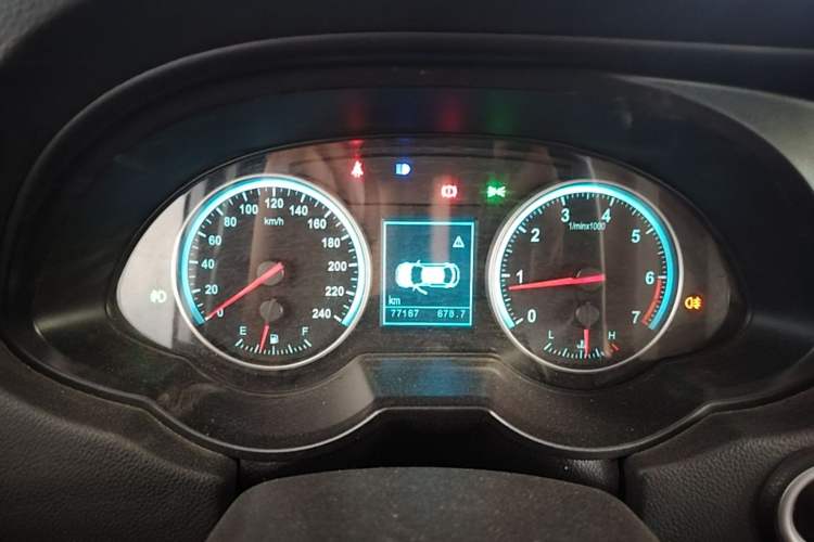 Used Brilliance V5 2012 1.6L Manual Luxury Model Instrument Cluster