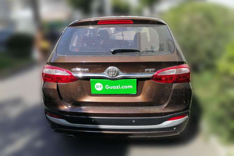 Used Brilliance V5 2014 1.6L Manual Comfort Model Rear