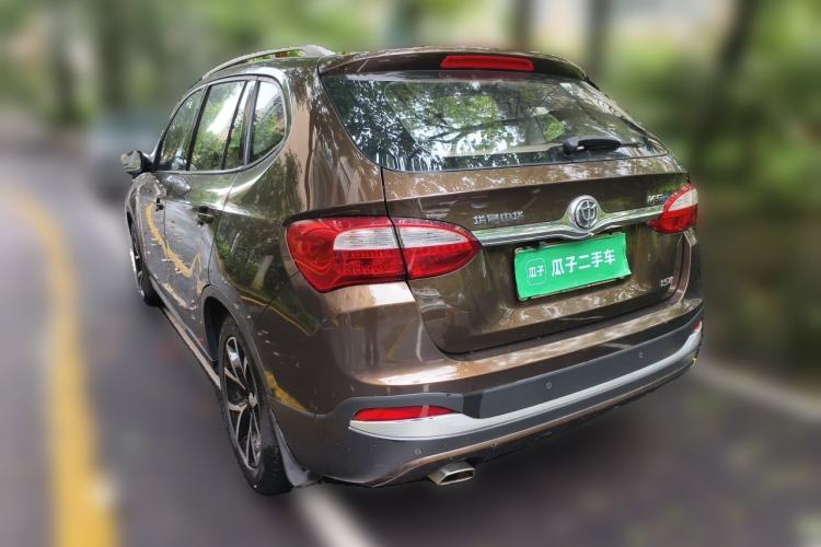 Used Brilliance V5 2014 1.5T Automatic Two-Wheel Drive Sport Model Rear Left 45 Deg