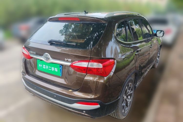 Used Brilliance V5 2014 1.6L Automatic Luxury Model Rear Right 45 Deg