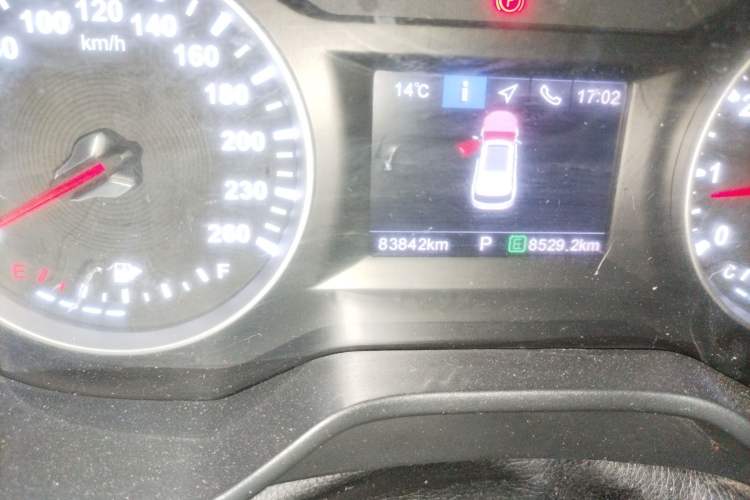 Used Brilliance V6 2018 1.5T Automatic Prestige Model Odometer Close Up