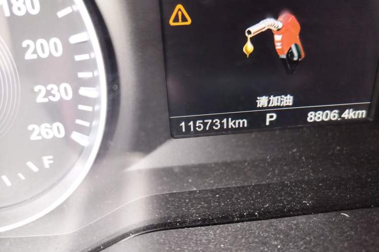 Used Brilliance V6 2018 1.5T Automatic Prestige Model Odometer Close Up