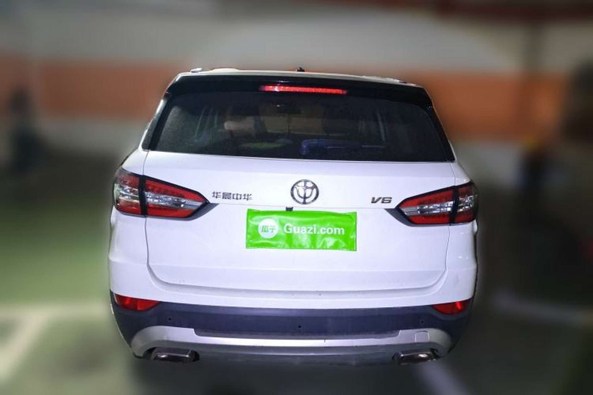 Used Brilliance V6 2018 1.5T Manual Luxury Model Rear