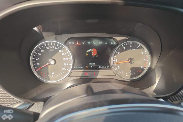 Used Brilliance V7 2018 280T DCT Luxury Model 5 Seats Instrument Cluster