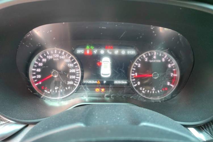 Used Brilliance V7 2018 280T DCT Prestige 5-Seater Instrument Cluster