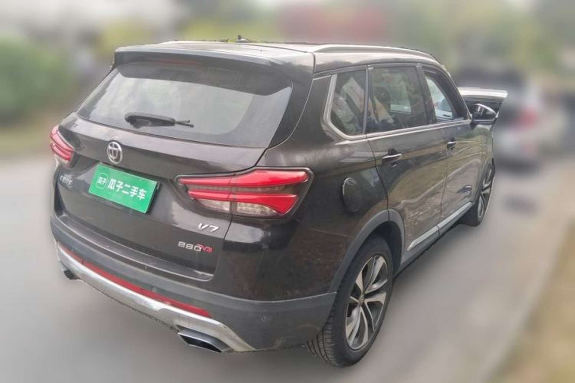 Used Brilliance V7 2018 280T DCT Luxury Model 5 Seats Rear Right 45 Deg