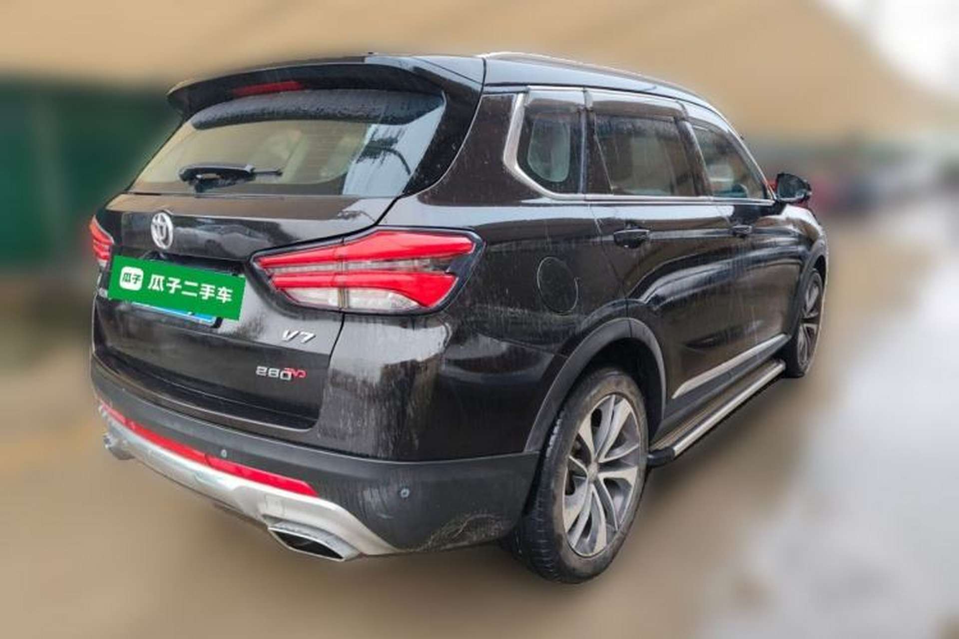 Used Brilliance V7 2018 280T DCT Prestige 5-Seater Rear Right 45 Deg