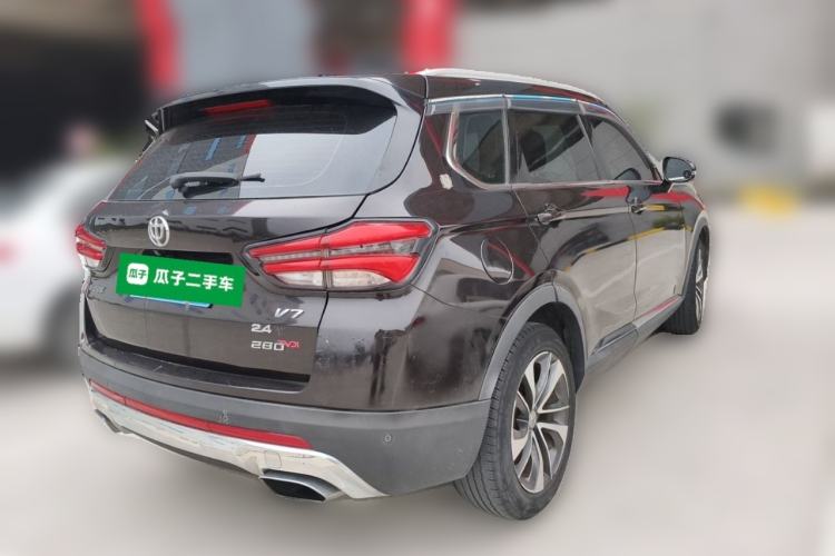 Used Brilliance V7 2018 280T DCT Prestige 5-Seater Rear Right 45 Deg