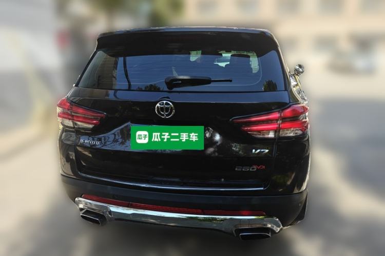 Used Brilliance V7 2018 280T DCT Luxury Model 5 Seats Rear