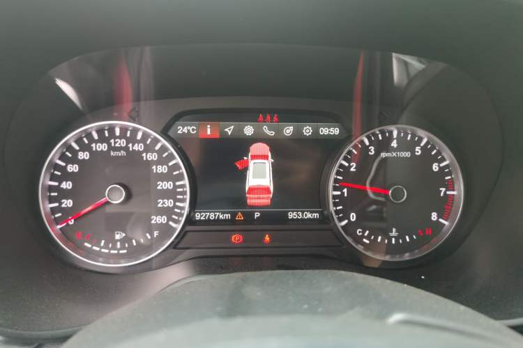 Used Brilliance V7 2018 280T DCT Luxury Model 5 Seats Instrument Cluster