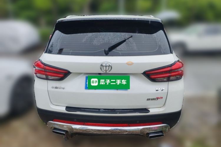 Used Brilliance V7 2018 280T DCT Luxury Model 5 Seats Rear