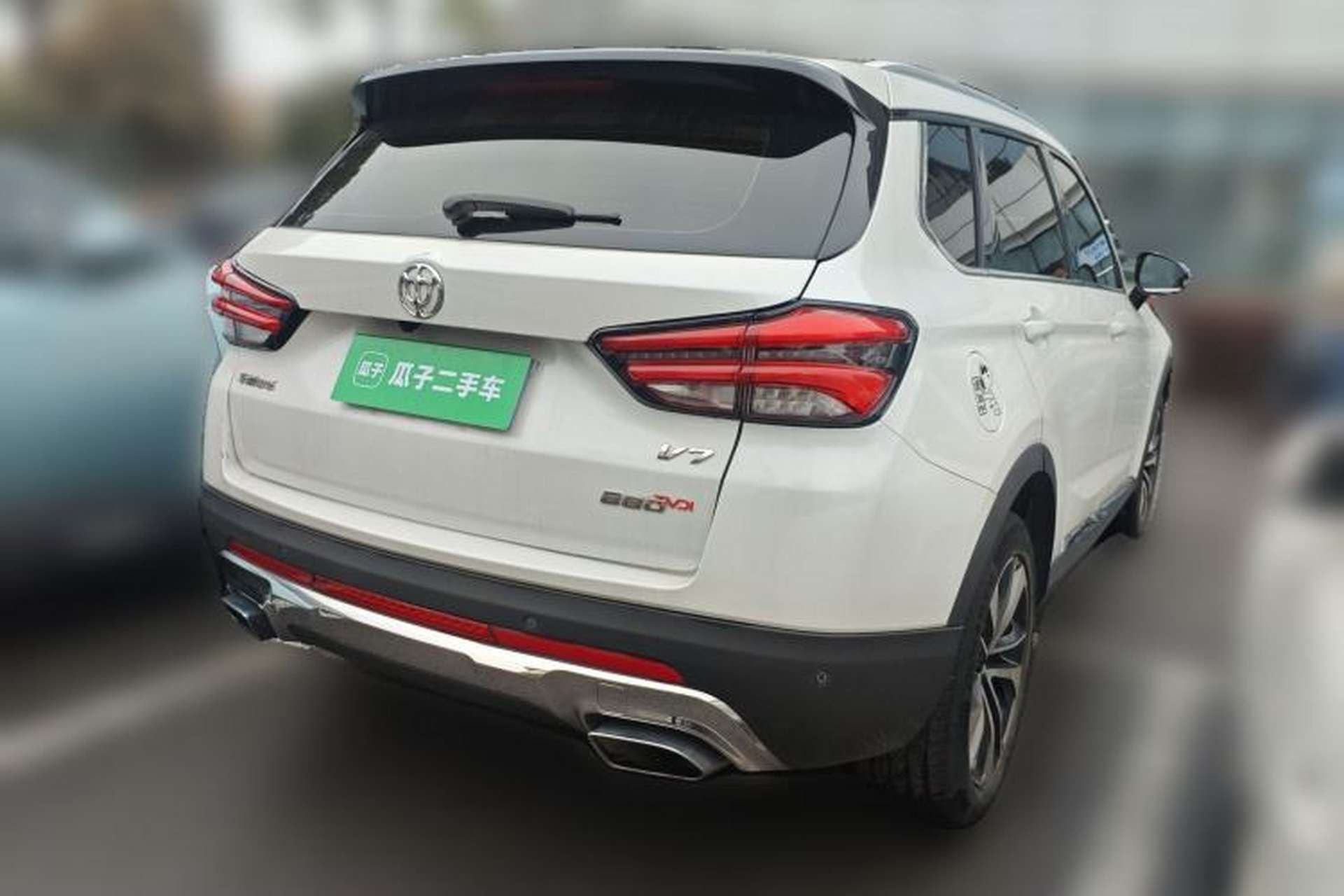 Used Brilliance V7 2018 280T DCT Luxury Model 5 Seats Rear Right 45 Deg