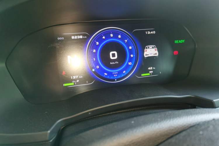 Used Brilliance Xinri i03 2021 318 km 31.45 kWh Instrument Cluster