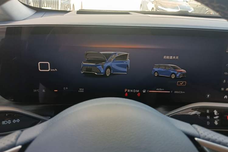 Used Buick Century 2023 2.0T Six-Seater Yinshi Edition Instrument Cluster