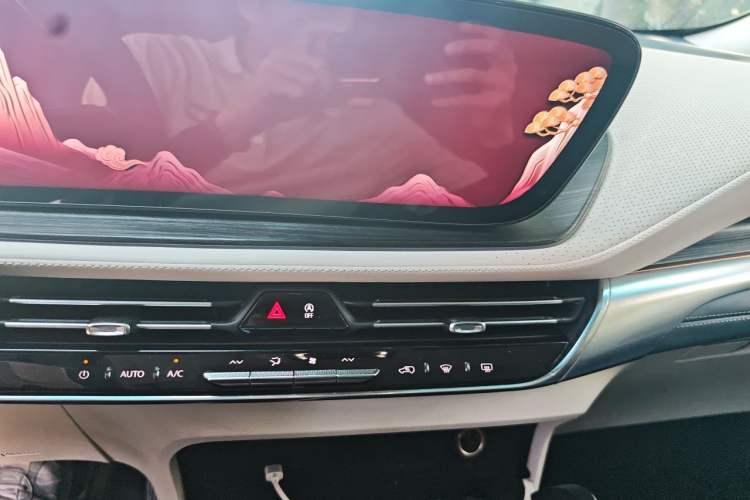 Used Buick Century 2023 2.0T Four-Seat Private Edition Audio And AC Panel