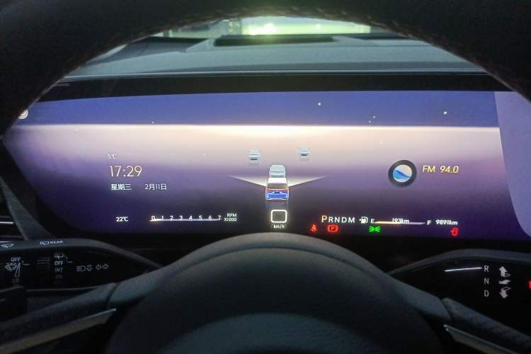 Used Buick Century 2023 2.0T Seven-Seater Yinshi Edition Instrument Cluster
