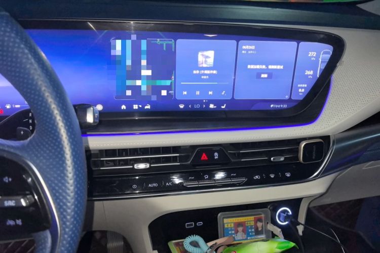Used Buick Century 2023 2.0T Six-Seater Yinshi Edition Audio And AC Panel