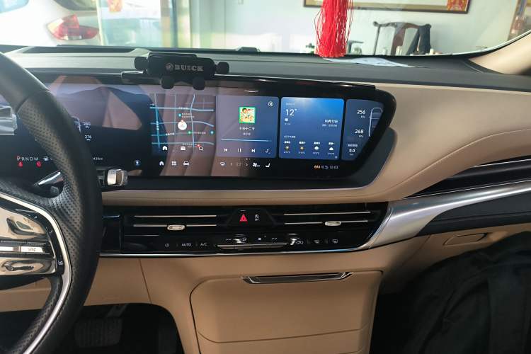 Used Buick Century 2023 2.0T Seven-Seater Deluxe Edition Audio And AC Panel