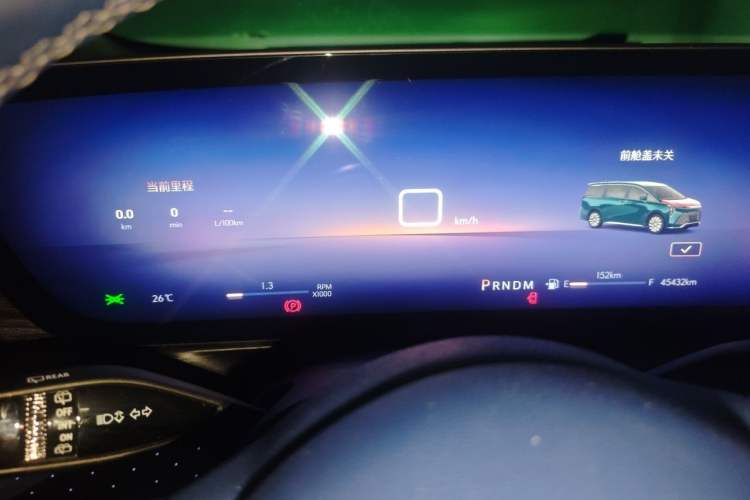 Used Buick Century 2023 2.0T Six-Seater Yinshi Edition Instrument Cluster
