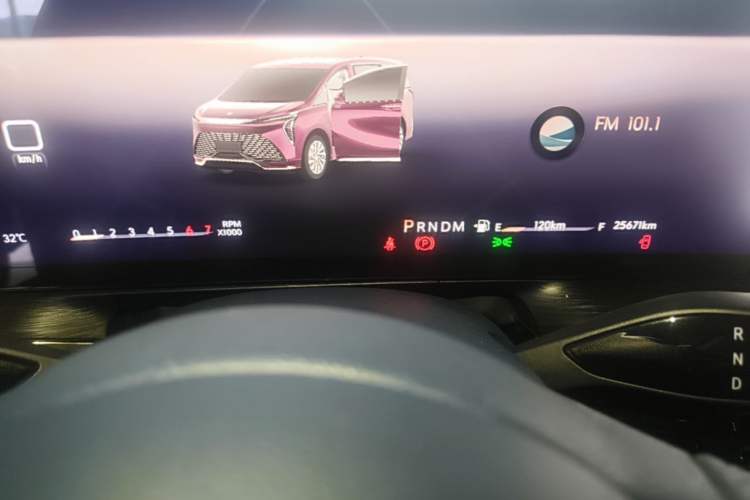 Used Buick Century 2023 2.0T Six-Seater Yinshi Edition Instrument Cluster