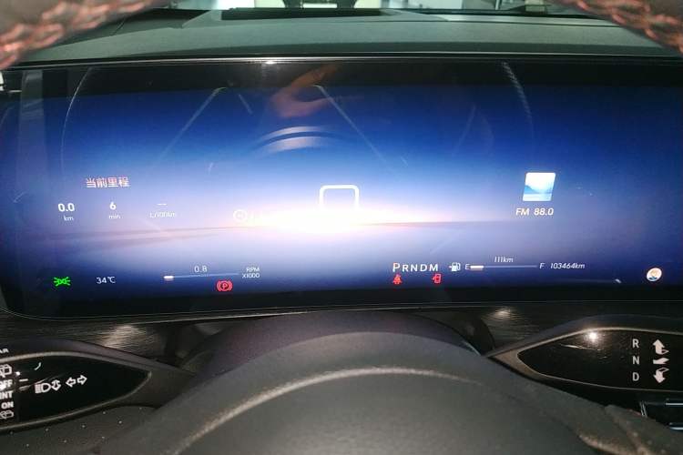 Used Buick Century 2023 2.0T Six-Seater Yinshi Edition Instrument Cluster