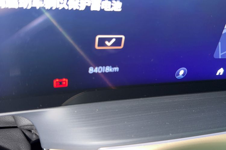 Used Buick Century 2023 2.0T Seven-Seater Deluxe Edition Odometer Close Up