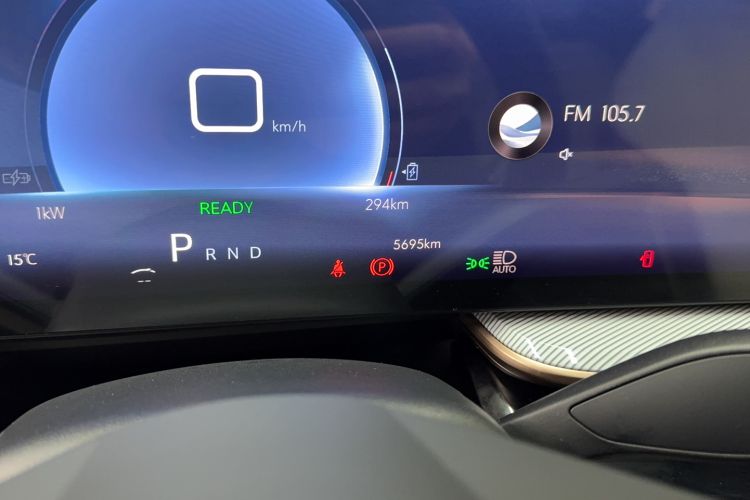 Used Buick E4 2023 GS Edition Odometer Close Up