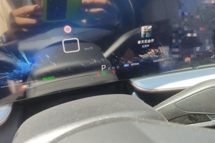 Used Buick E4 2023 GS Edition Odometer Close Up