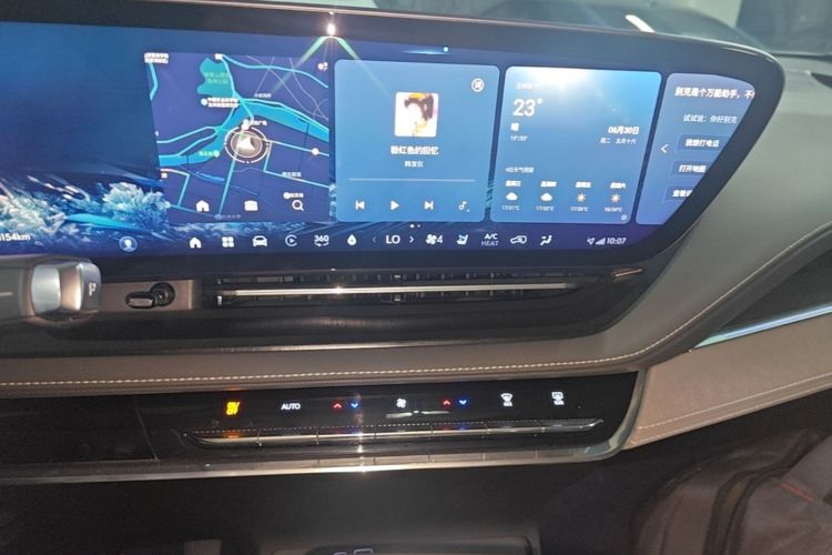 Used Buick E5 2023 Zhenxiang Standard Range Edition Audio And AC Panel