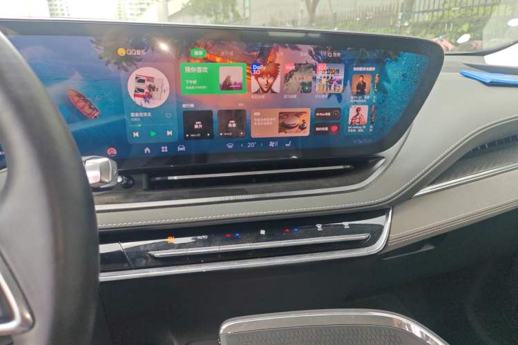 Used Buick E5 2023 Zhenxiang Standard Range Edition Audio And AC Panel
