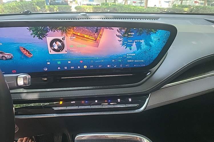 Used Buick E5 2023 Zhenxiang Standard Range Edition Audio And AC Panel