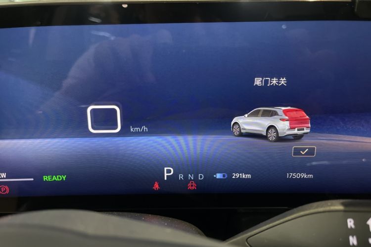 Used Buick E5 2023 Zhenxiang Standard Range Edition Odometer Close Up