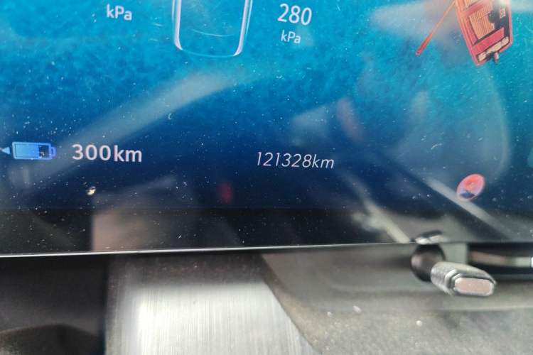 Used Buick E5 2023 Zhenxiang Standard Range Edition Odometer Close Up