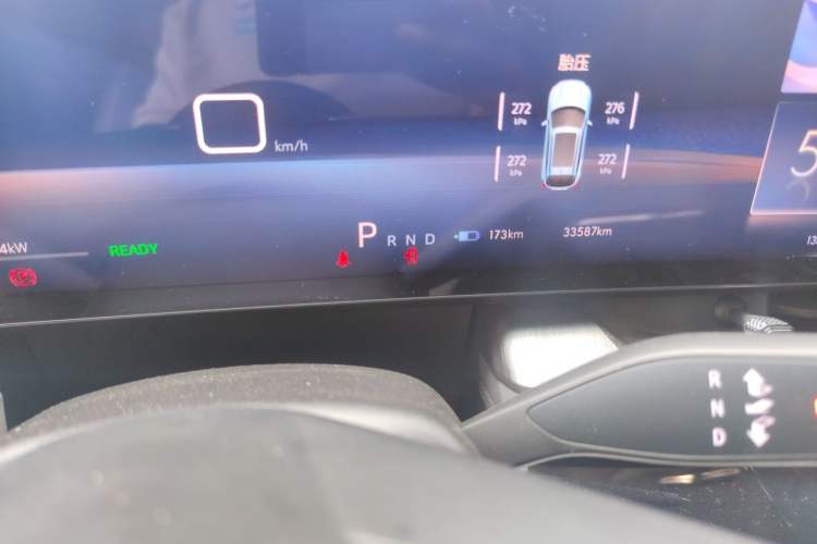 Used Buick E5 2023 Zhenxiang Standard Range Edition Odometer Close Up