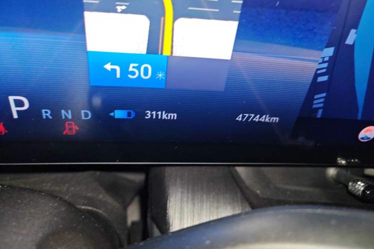 Used Buick E5 2023 Zhixiang Standard Range Edition Odometer Close Up