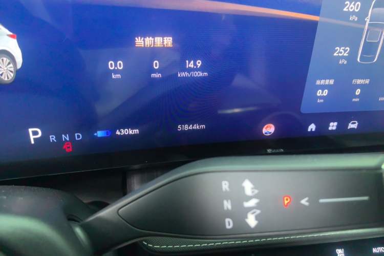 Used Buick E5 2023 Zhenxiang Standard Range Edition Odometer Close Up