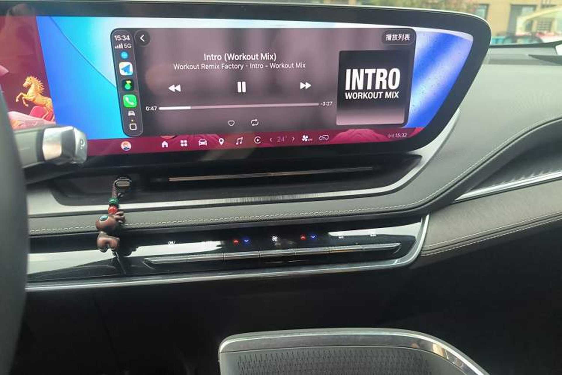 Used Buick E5 2023 Pioneer Edition Audio And AC Panel
