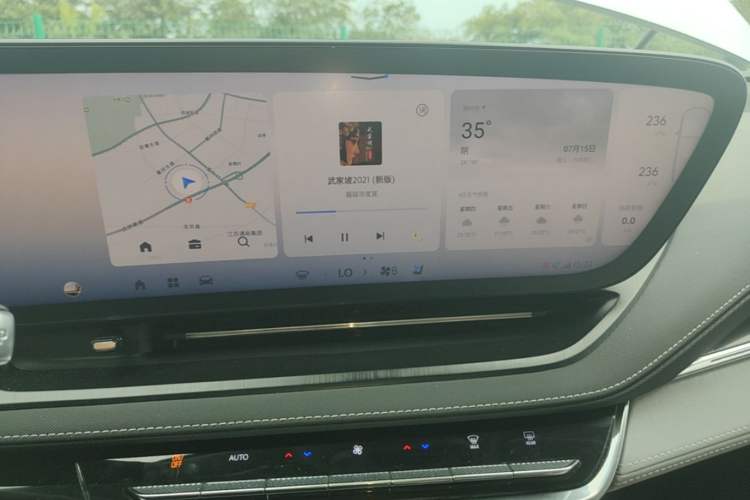 Used Buick E5 2023 Zhenxiang Standard Range Edition Audio And AC Panel