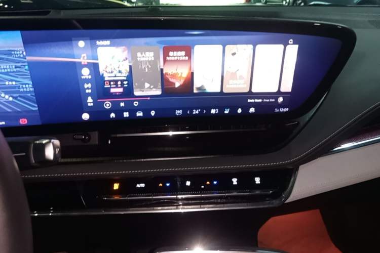 Used Buick E5 2023 Zhenxiang Standard Range Edition Audio And AC Panel