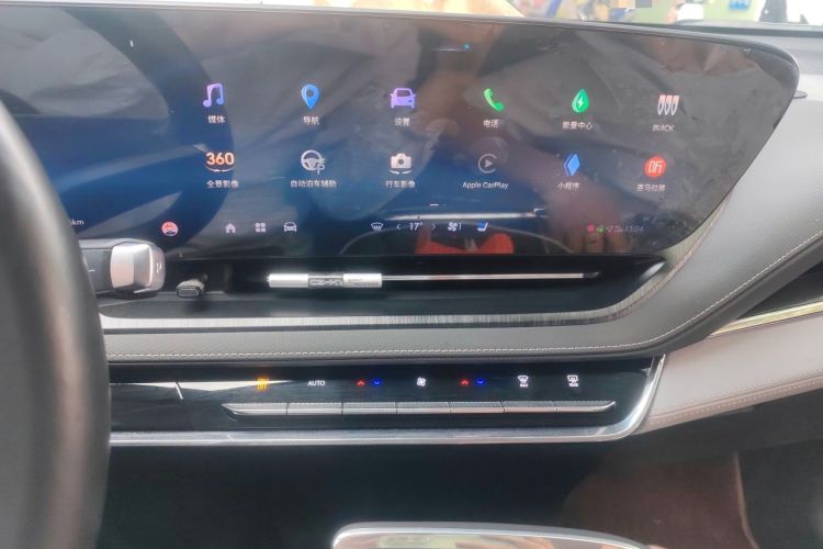 Used Buick E5 2023 Zhenxiang Standard Range Edition Audio And AC Panel