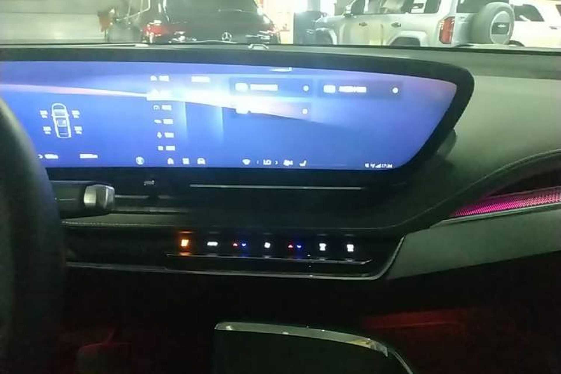 Used Buick E5 2023 Zhenxiang Standard Range Edition Audio And AC Panel