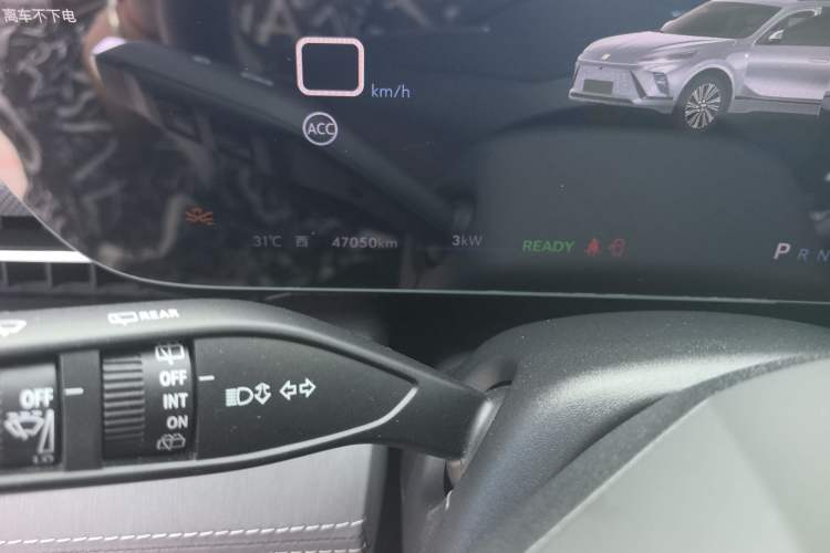 Used Buick E5 2023 Pioneer Edition Odometer Close Up