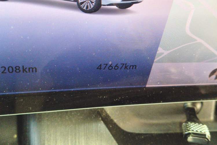 Used Buick E5 2023 Zhenxiang Standard Range Edition Odometer Close Up