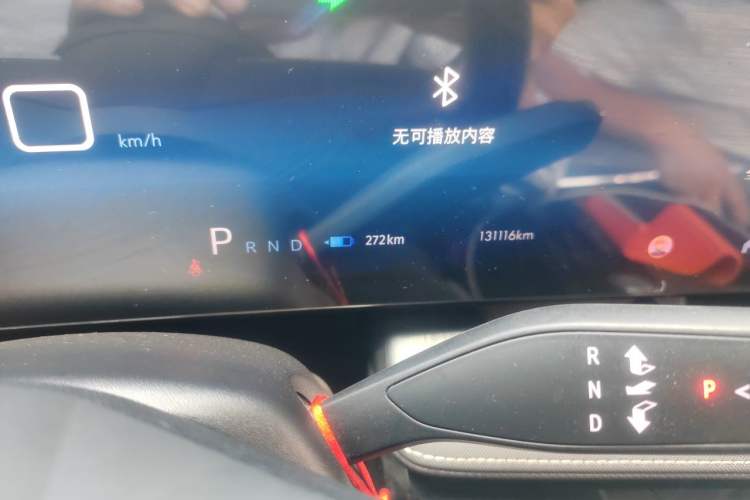 Used Buick E5 2023 Zhenxiang Standard Range Edition Odometer Close Up