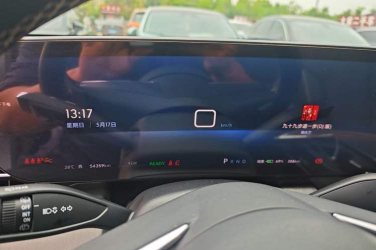Used Buick E5 2023 Zhenxiang Standard Range Edition Odometer Close Up