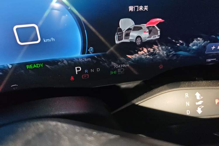 Used Buick E5 2023 Zhenxiang Standard Range Edition Odometer Close Up